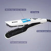 Professional Ceramic Automatic Fast Heating Hair Straightener Liquid Crystal Display Electric Steam Hair Straightener